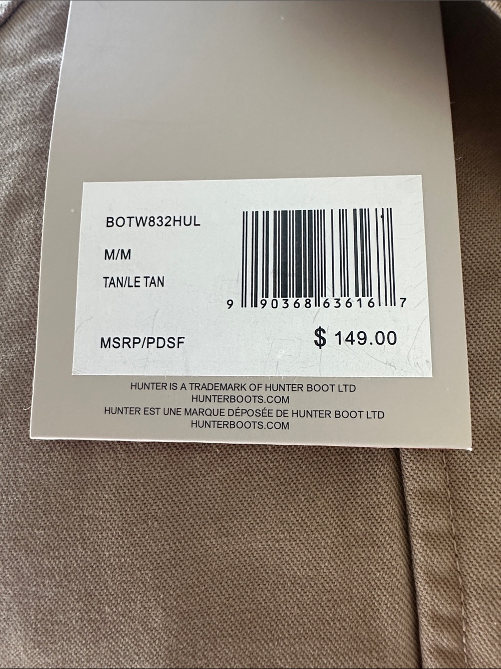 NWT Hunter Oversized Barn Chore Utility Jacket M Casual Tan Chocolate Brown - Picture 8 of 8